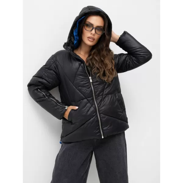 Ženska jakna SUBLEVEL D50048X44517A2 CRNA 