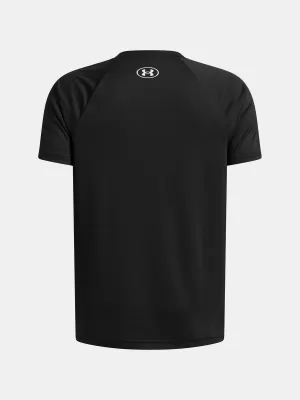 Majica za dječake UNDER ARMOUR B TECH GRAPHIC SS 6009615-001 CRNA
