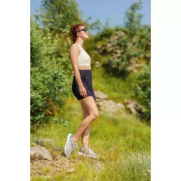  Ženska kratka suknja NORDBLANC CELESTE NBSSL8250 CRNA 