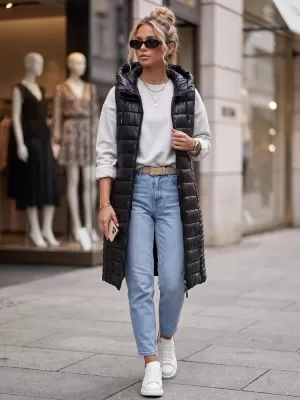 Ženski prsluk DSTREET TY5260 CRNA