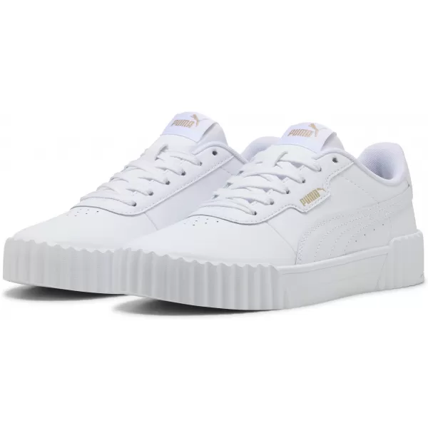  Ženske cipele PUMA CARINA 3.0 40036501 PUMA BIJELA/PUMA ZLATNA 