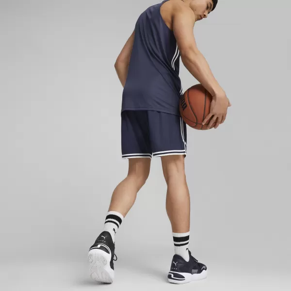  Muške kratke hlače PUMA HOOPS TEAM GAME SHORT 676629-03 PUMA MORNARICA 