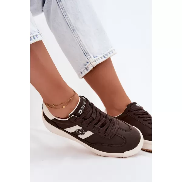  Ženske tenisice BIG STAR SHOES UU274024 SMEĐA/BEŽ 