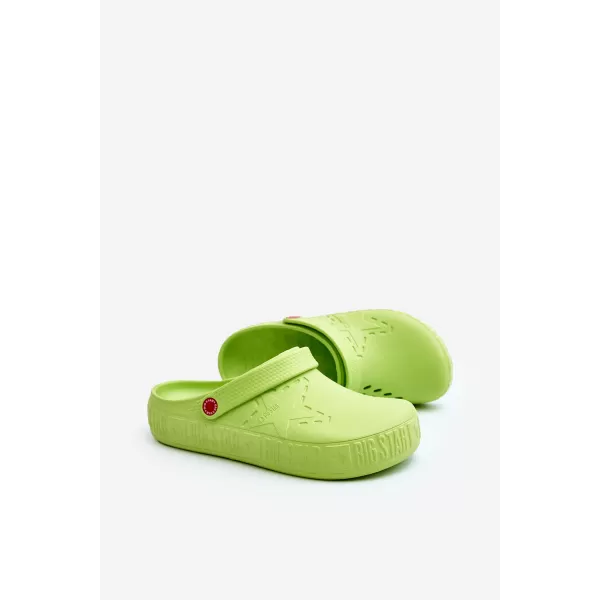  Muške papuče BIG STAR SHOES II175005 ZELENA 