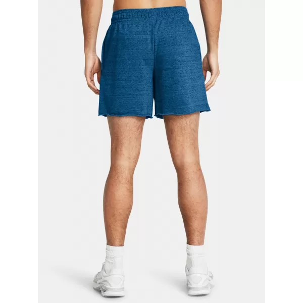  Muške kratke hlače UNDER ARMOUR RIVAL TERRY 6IN SHORT 1382427-406 PLAVA 