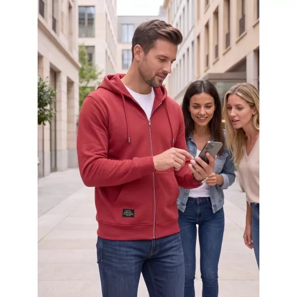  Muški sweatshirt ALTISPORT NP/ALMST45001 TAMNOCRVENA 