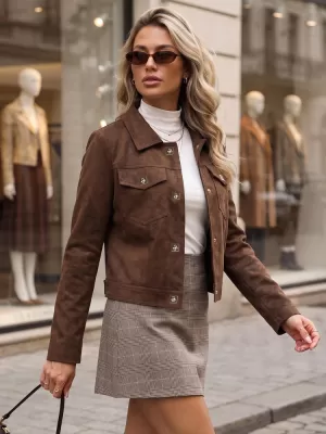 Ženska jakna DSTREET TY5879 KAKI