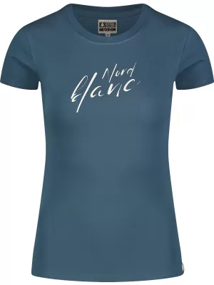 Ženska majica kratkih rukava NORDBLANC AFFECTION NBSLT8180 PLAVA