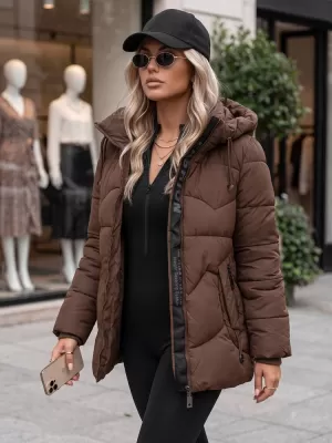 Ženska jakna DSTREET TY5752 SMEĐA