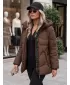 Ženska jakna DSTREET TY5752 SMEĐA