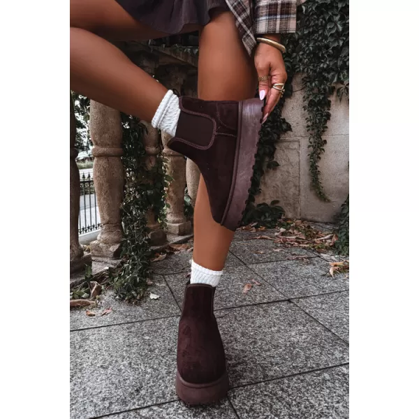  Ženske cipele BIG STAR SHOES UU274174 SMEĐE/BEŽ SJENE 
