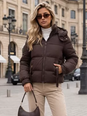 Ženska jakna DSTREET TY5745 LJUBIČASTA