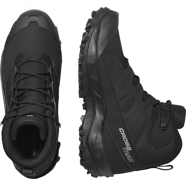  Muške cipele SALOMON CROSSTRAK WATERPROOF L47570200 CRNO/CRNO/ASFALT 