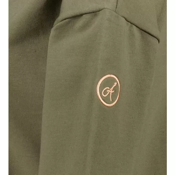  Ženski sweatshirt ALTISPORT IVIE KAKI 