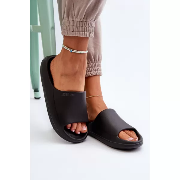  Ženske papuče BIG STAR SHOES NN274A042 CRNA 