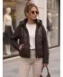 Ženska jakna DSTREET TY5935 SMEĐA
