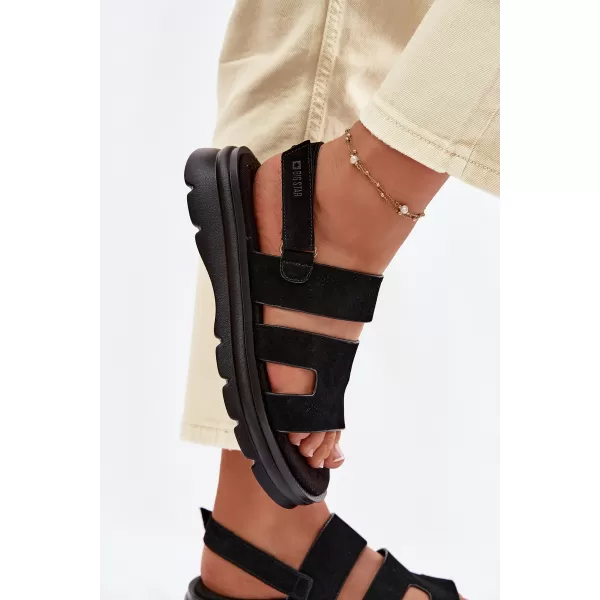  Ženske sandale BIG STAR SHOES TT274484 CRNA 