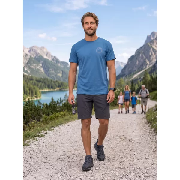  Muška majica kratkih rukava ALPINE PRO TERMES 4 VALLARTA PLAVA VARIJANTA PA 