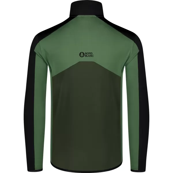  Muški powerfleece duks NORDBLANC CUSP NBSFM8334 ZELENA 