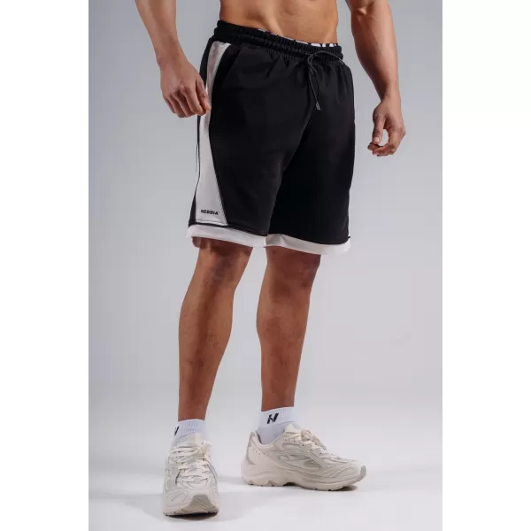  Šorc za trening NEBBIA PRIMAL 877 CRNA 