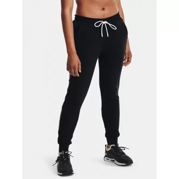  Ženske hlače UNDER ARMOUR UA RUSH FLEECE PANT 1365775-001 CRNA 
