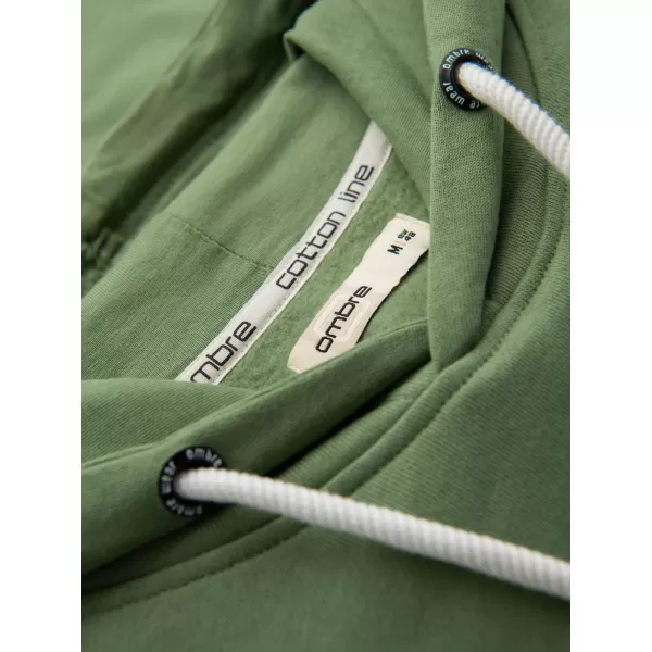  Muški sweatshirt OMBRE OM-SSBN-0270 ZELENA 