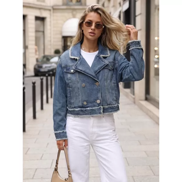  Ženska jakna DSTREET TY5682 PLAVA 