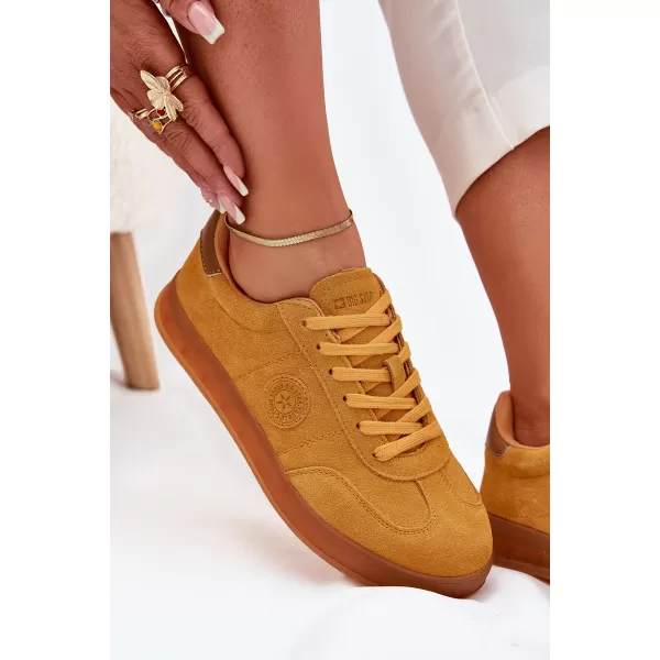  Ženske tenisice BIG STAR SHOES RR274846 ŽUTO/ZLATNO 