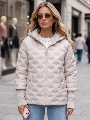 Ženska jakna DSTREET TY5867 SVIJETLOSIVA