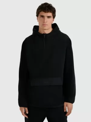 Muški sweatshirt 4F WAW25TSWSM1947 DUBOKA CRNA