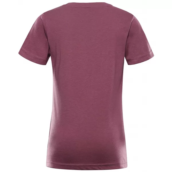  Dječja majica kratkih rukava na šare ALPINE PRO REJO 3 GRAPE NECTAR PC VARIJANTA 