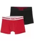 Muške bokserice PUMA MEN EVERYDAY PLACED LOGO BOXER 2P 93847605 CRVENO/CRNO