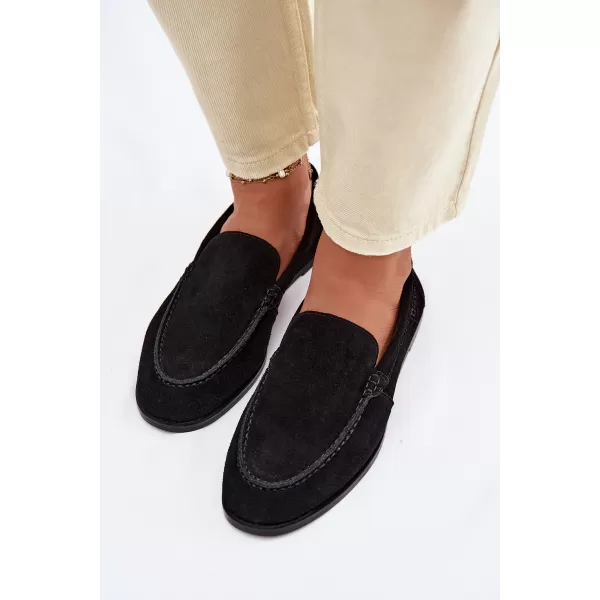  Ženske mokasine BIG STAR SHOES TT274209 CRNA 