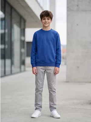 Dječji sweatshirt MALFINI CREW 427 KRALJEVSKO PLAVA