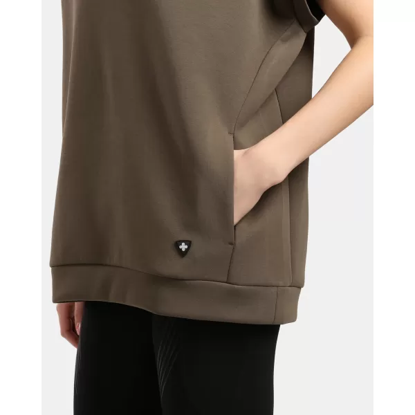  Ženski sweatshirt KILPI DIAN-W 1L0210KI KAKI 