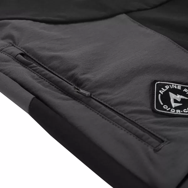  Ženske softshell hlače ALPINE PRO AKANA 3 CRNA 