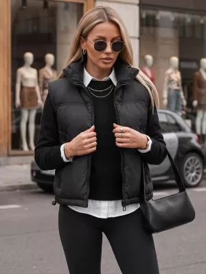 Ženski prsluk DSTREET TY5970 CRNA