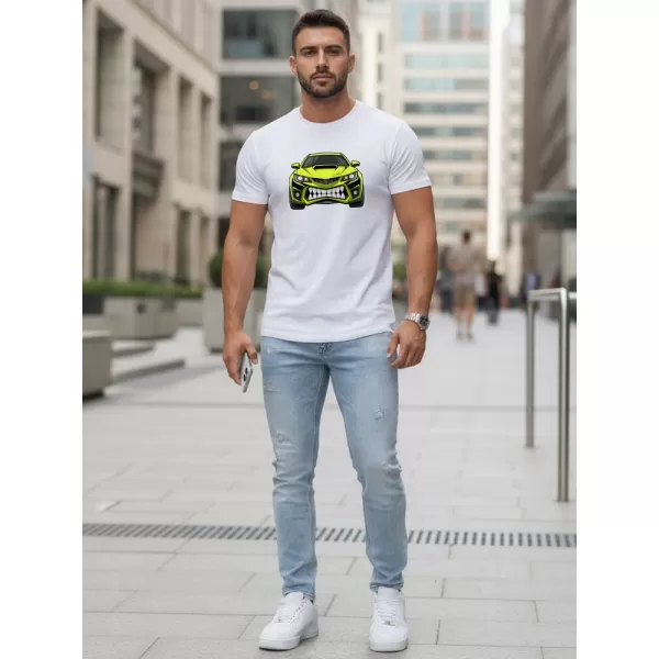 Muška majica kratkih rukava DSTREET NX5015R-WH BIJELA 