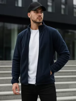 Muški sweatshirt DSTREET BX4775 TAMNOPLAVA