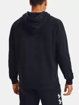 Muški sweatshirt UNDER ARMOUR RIVAL FLC MULTILOGO HD 1357094-001 CRNA
