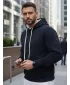 Muški sweatshirt DSTREET BX5949 TAMNOPLAVA