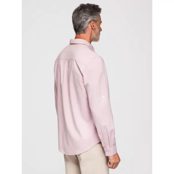  Muška košulja OMBRE OM-SHCS-0190 PASTELNO RUŽIČASTA 