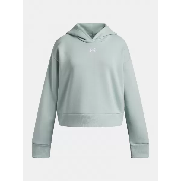  Majica za djevojčice UNDER ARMOUR UA RIVAL FLEECE HOODIE 1379517-477 PLAVA 