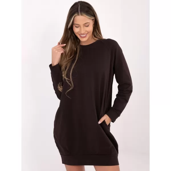  Haljina BASIC FEEL GOOD RV-TU-5184.93P TAMNO SMEĐA 