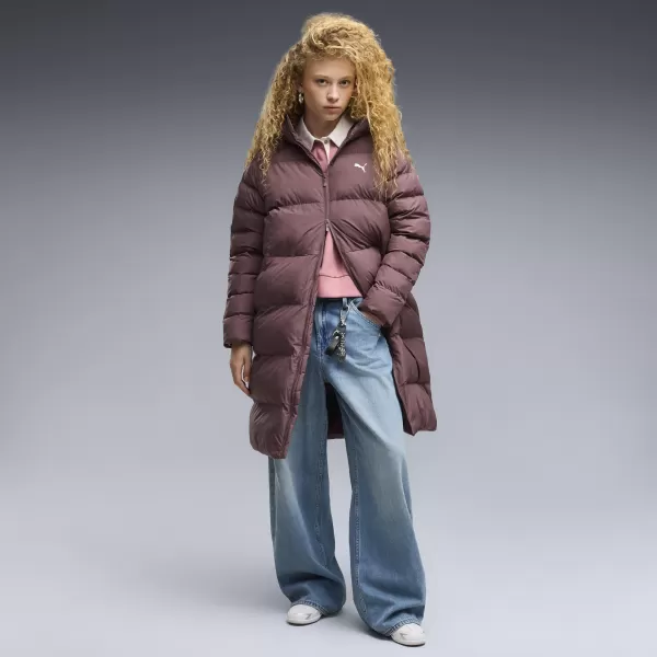  Ženska jakna PUMA MONO HOODED PARKA 68838491 BOGATI KAKAO 