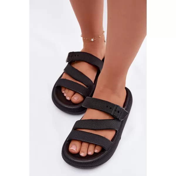  Ženske papuče BIG STAR SHOES TT274A037 CRNA 