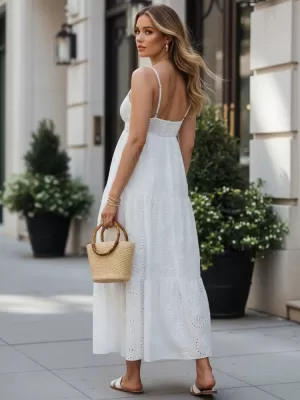 Haljina DSTREET EY2679 BIJELA