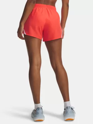 Ženske kratke hlače UNDER ARMOUR UA FLY BY 3'' SHORTS 1382438-690 CRVENA