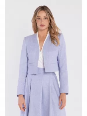 Ženska jakna STYLOVE S429 SVIJETLOPLAVA