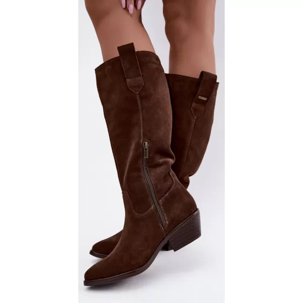  Ženske čizme BIG STAR SHOES UU274519 ČOKOLADA 